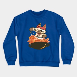 Purrfect Cook Crewneck Sweatshirt